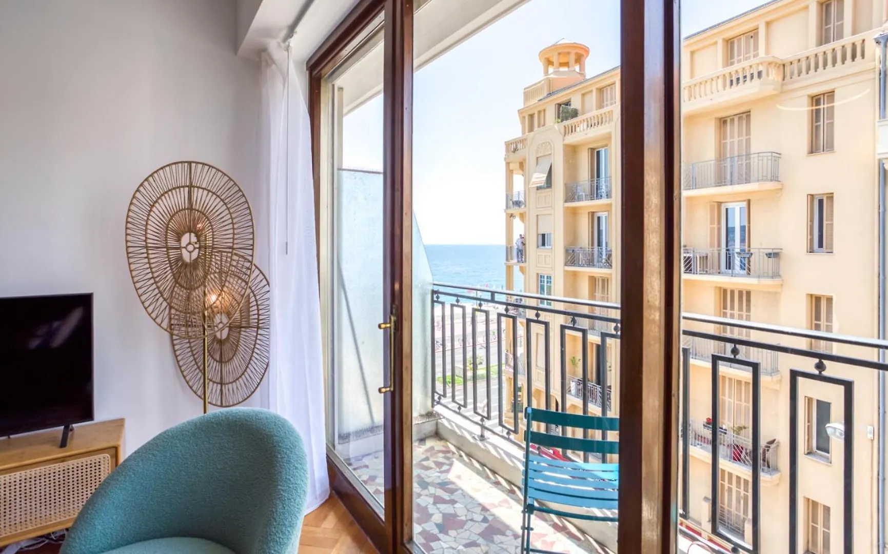 #19 Ascot Promenade 1Min Mer Ac 10Mins Vieux Nice Tram 0*,  Франция